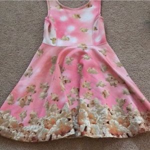 Popcorn sleeveless dress